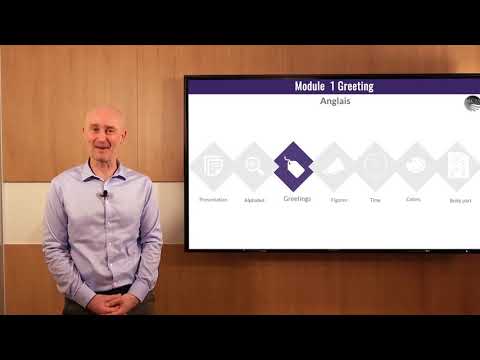 Anglais - " Greetings "